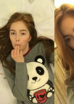 超漂亮的混血女孩在家自慰露穴