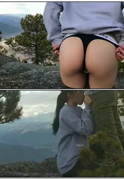 山美水美逼更美小情侣玩刺激景区山顶上漂亮美臀翘得老高让男友后入