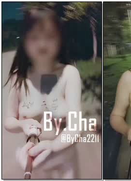 推特大神查小理精彩调教车来车往全裸大奶母狗勾引路人摸逼
