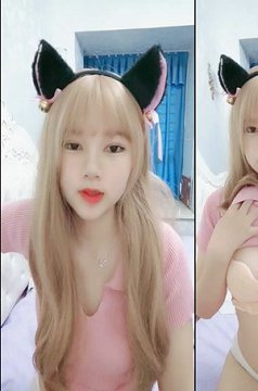 【十八岁的小溪 】猫儿女,翘臀粉穴,粉色肉棒抽插小穴,淫荡小骚货!