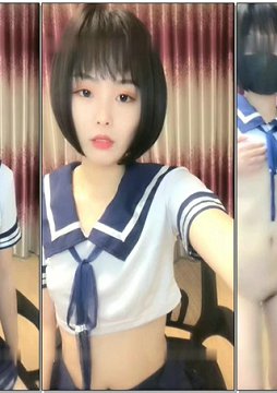短发妹妹自己玩还不够,希望有哥哥的肉棒能好好对待我~