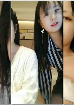 长相清纯萌萌哒妹子与姐妹联手双人自慰秀