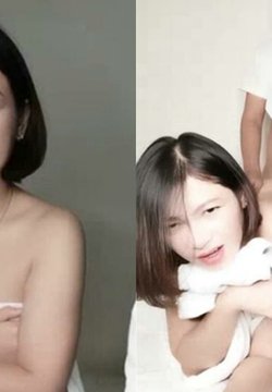 小哥带着短发越南妹子双人啪啪秀