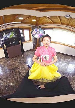 稀有精品,南韩VR剧情19禁视讯,身著民族服饰的美乳精灵足交啪啪